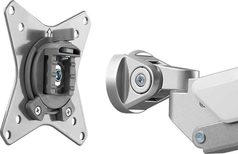 LOGILINK BP0089 Dviejų monitorių laikiklis, 17–32 colių aliuminio