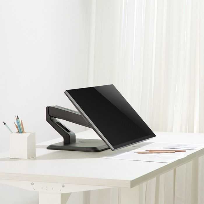 Laikiklis Logilink Jutiklinis ekranas Monitorius Mount BP0100 Desk Mount, 17–32 ", Maksimalus svoris (talpa) 10 kg, Juodas