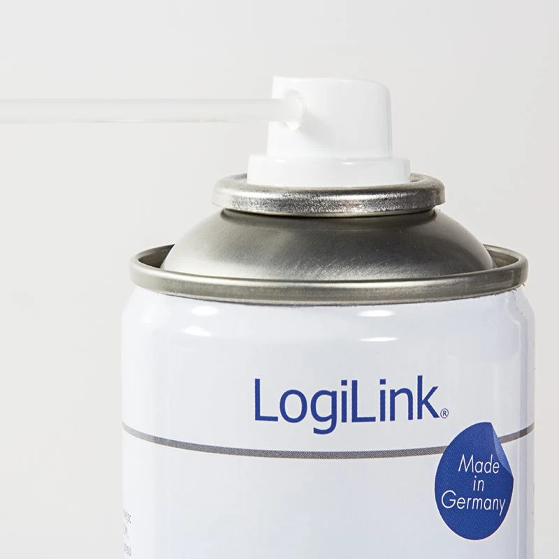 LogiLink Prisijungti | Valymas Duster Purškiklis (400 ml) | Suspausto oro valytuvas | 400 ml