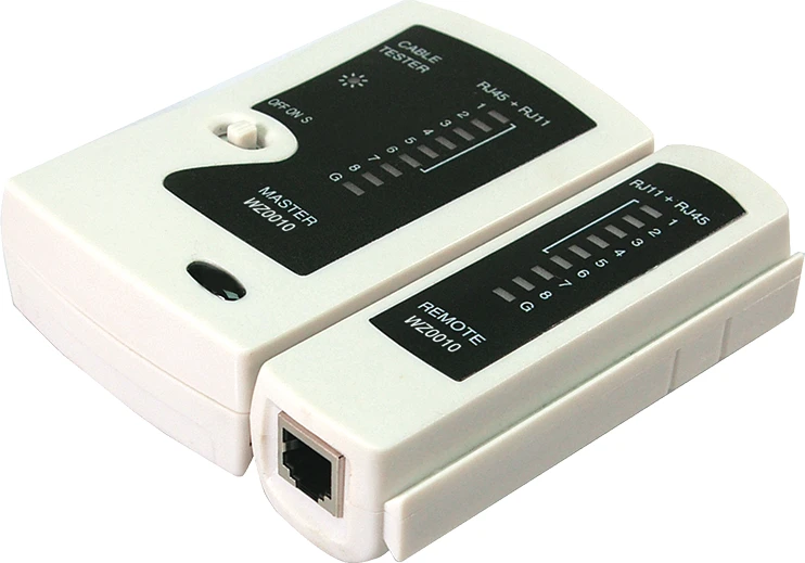 „LogiLink“ kabelių testeris RJ11/RJ12/RJ45 jungtims (WZ0010)