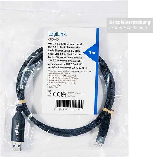 LogiLink USB 3.0 - RJ45 1.0m