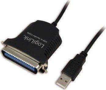 „LogiLink“ USB-A USB laidas – 1,5 m juodas (AU0003C)