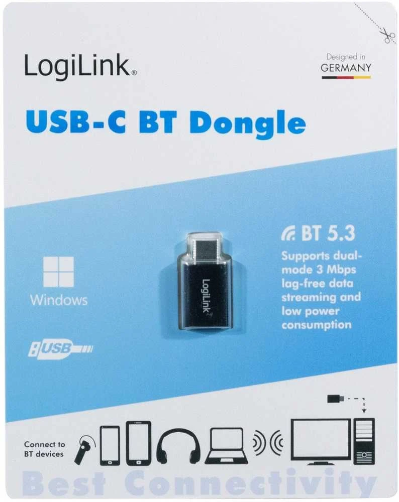 LogiLink Bluetooth 5.3 adapteris pakuotėje