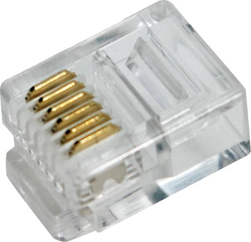 LogiLink Wtyczka RJ10, 100 vnt (MP0017)