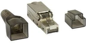LogiLink RJ45 cat 6A FTP paauksuotas kontaktas, 3µ, be įrankių (MP0044)
