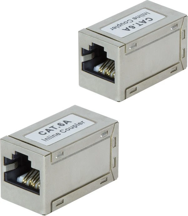 LogiLink Patchcord jungtis 1:1 Cat.6A STP metalinis korpusas sp.