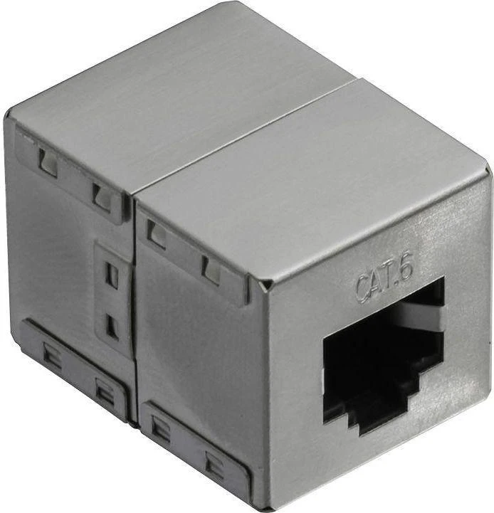 LOGILINK NP0054 – Inline mova 1:1 Cat.6 RJ45 STP metalinis korpusas