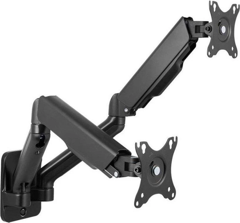 LOGILINK BP0146 Dviejų monitorių sieninis laikiklis 17–32 colių dujinė spyruoklė, 90–540 mm