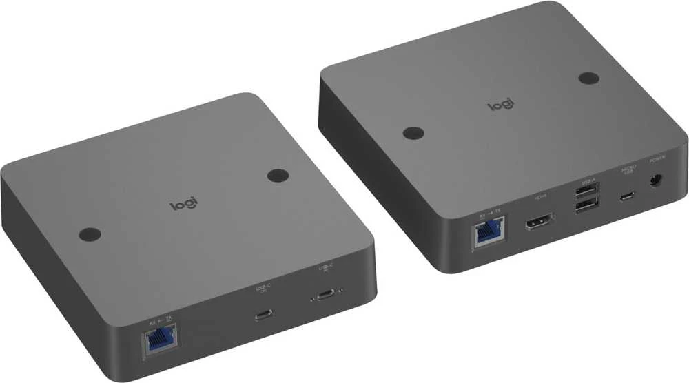 LOGITECH Extend – perkelkite savo susitikimą į vaizdo konferencijų salę vienu USB-C laidu.