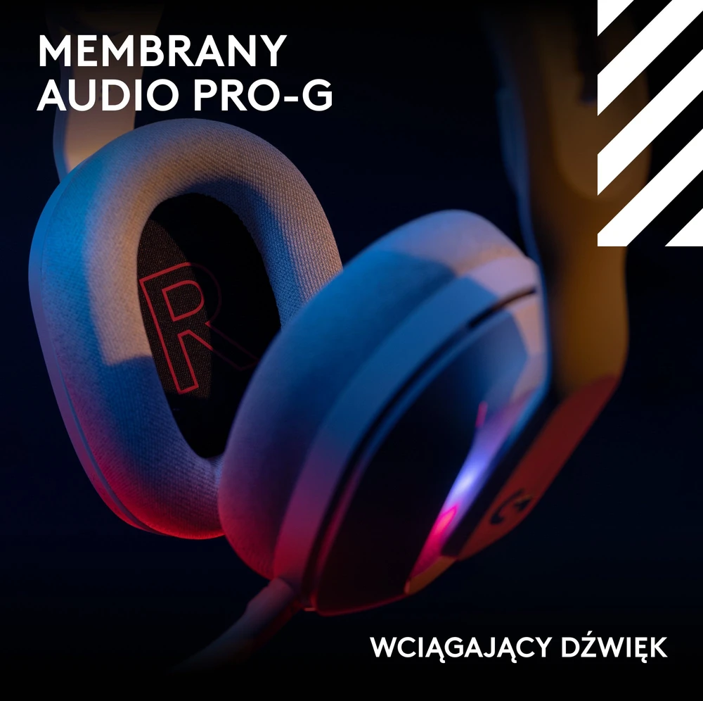Logitech G Astro A20 X LIGHTSPEED Belaidės Belaidės Žaidimų Ausinės | Baltas