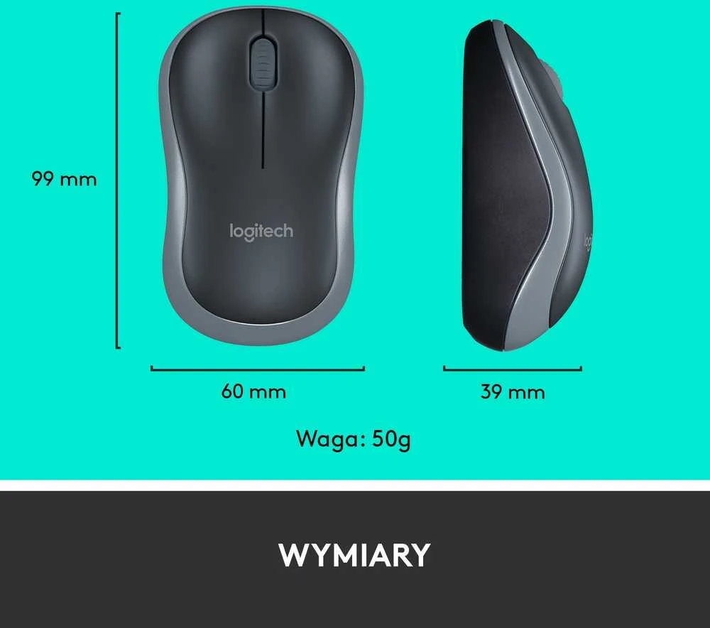 Belaidis klaviatūros ir pelės rinkinys Logitech MK270, QWERTY išdėstymas