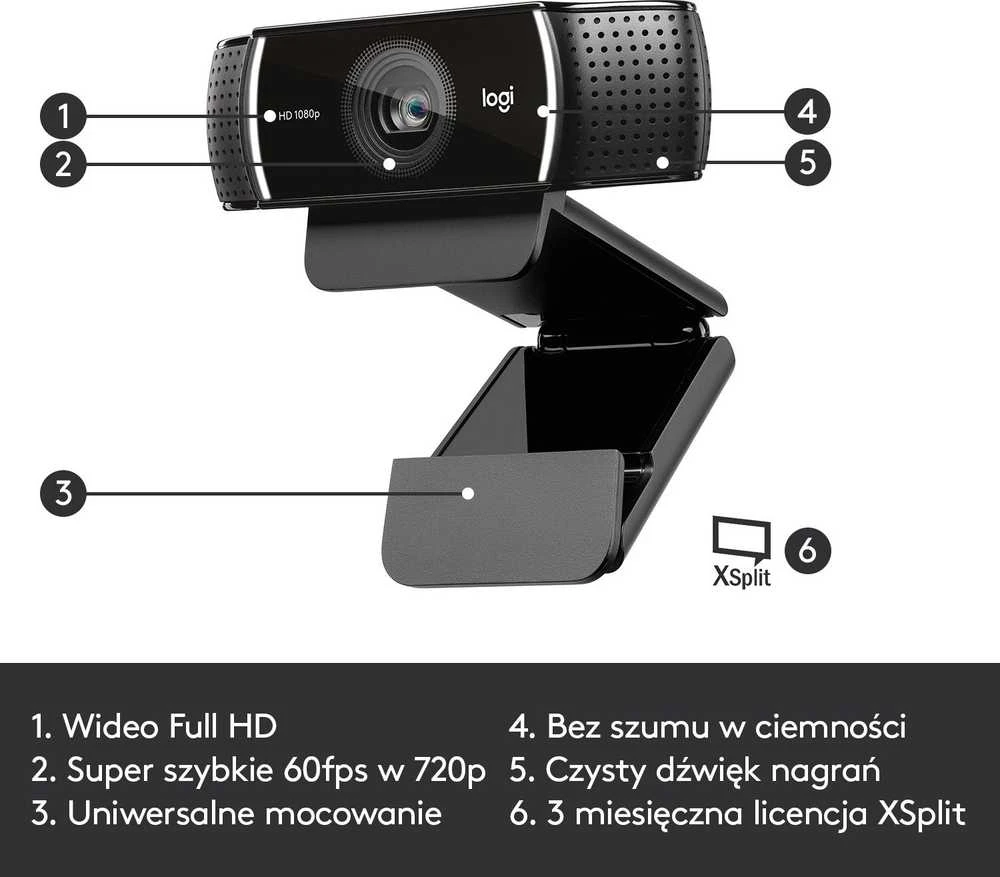 Internetinė kamera Logitech C922 PRO HD Stream Webcam