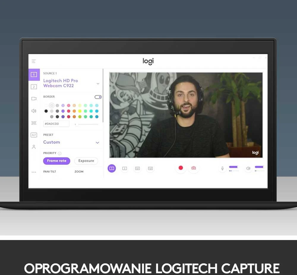 Internetinė kamera Logitech C922 PRO HD Stream Webcam