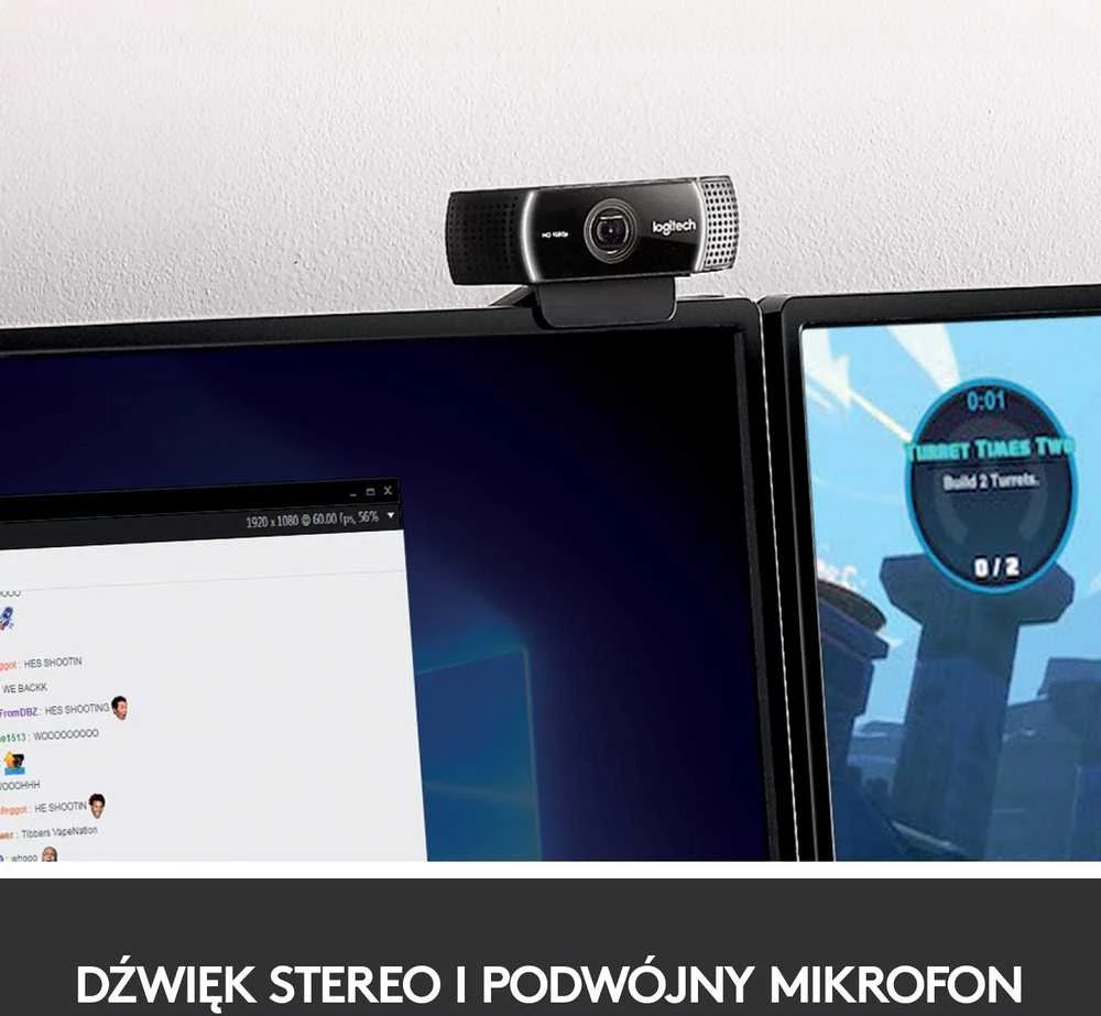 Internetinė kamera Logitech C922 PRO HD Stream Webcam