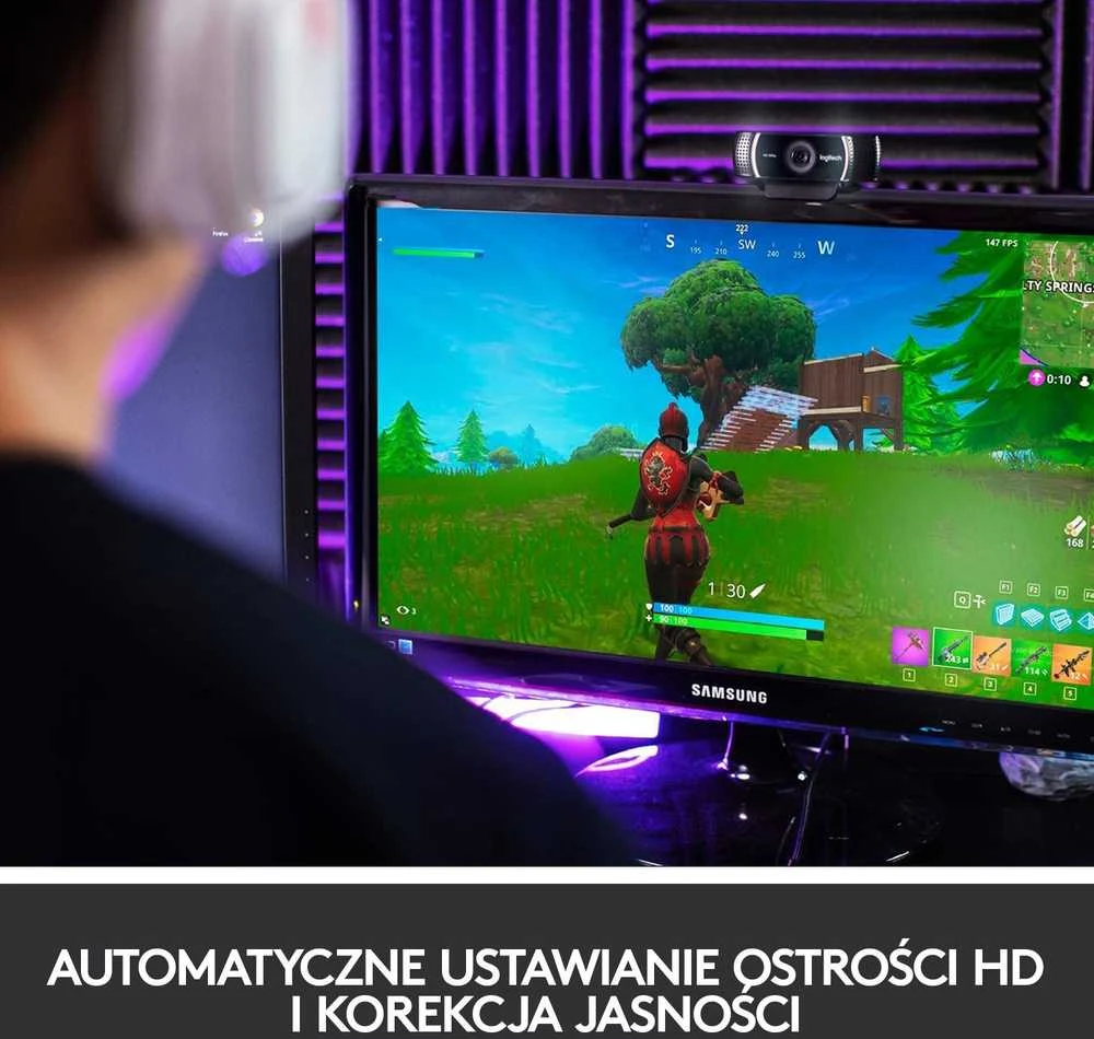 Internetinė kamera Logitech C922 PRO HD Stream Webcam