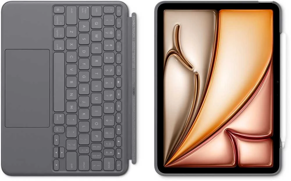 Klaviatūra ir pelė Kit Logitech Combo Touch for iPad Air 11-inch M2