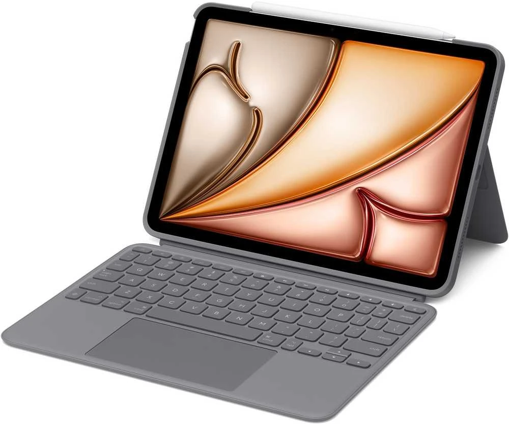 Klaviatūra ir pelė Kit Logitech Combo Touch for iPad Air 11-inch M2