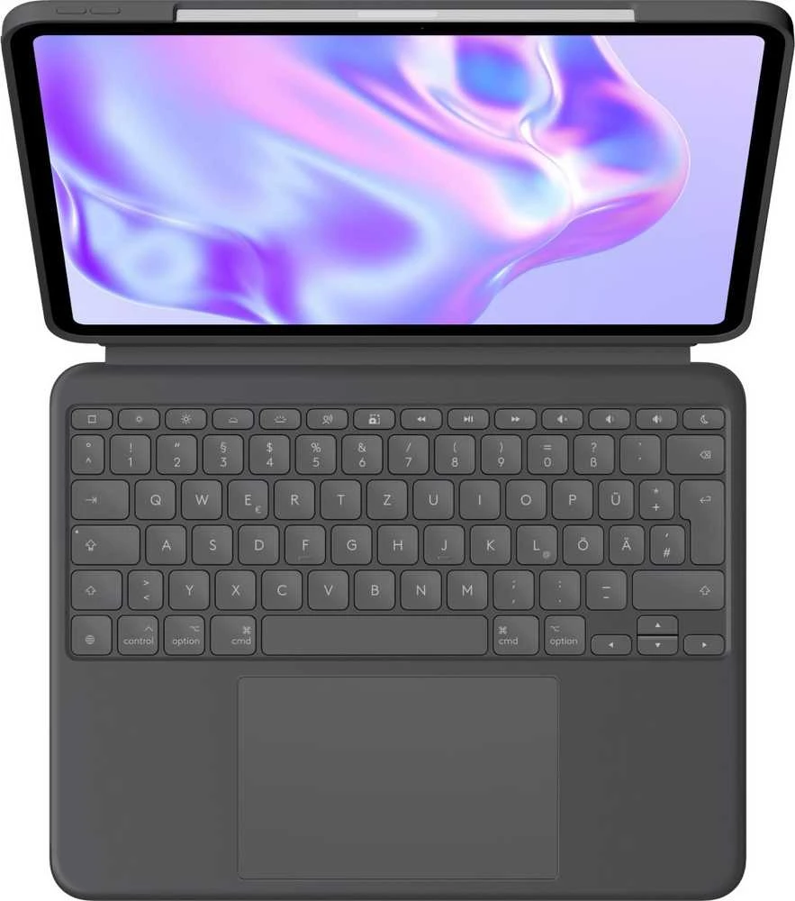 Logitech Combo Touch, skirtas iPad Pro 13 colių – (M4) – grafitas DEU Westmid-511