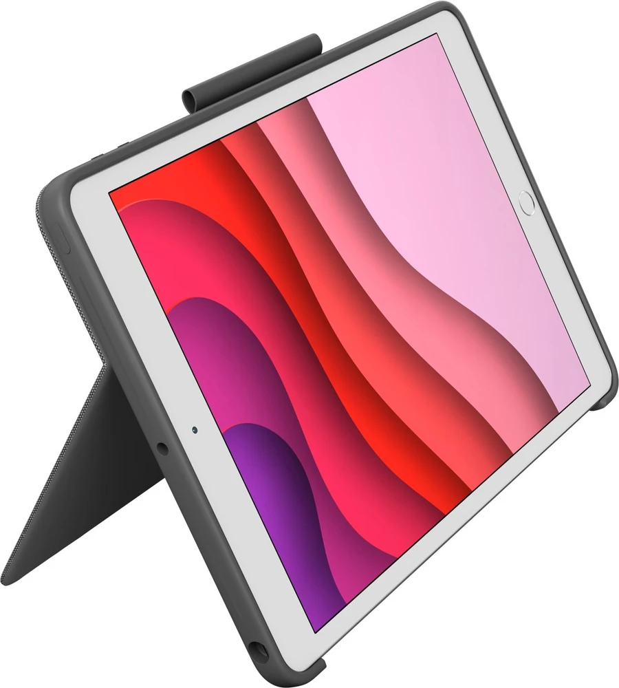 LOGITECH Combo Touch, skirtas iPad (7, 8 ir 9 gen.) – GRAPHITE – NORDIC