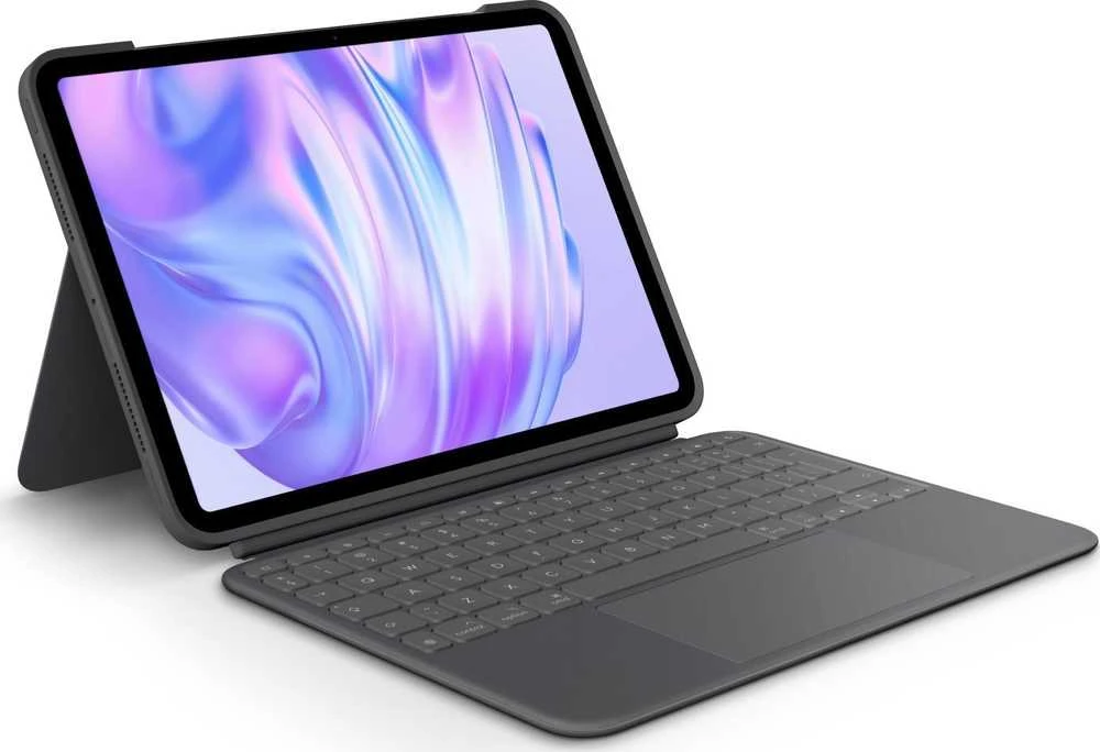 Logitech Combo Touch, skirtas iPad Pro 13" M4 Pilka US