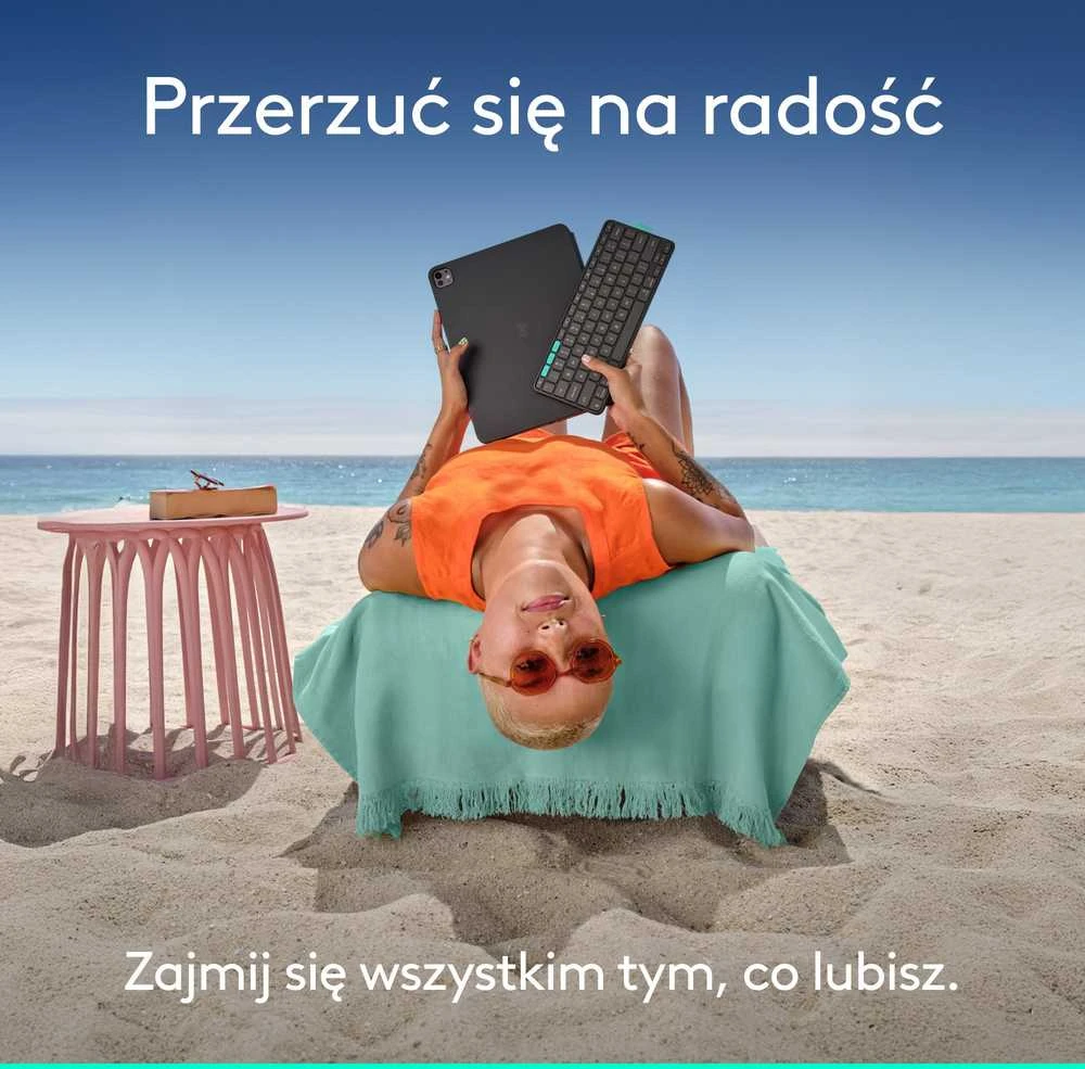 „Logitech Flip Folio“, skirtas 13 colių „iPad Pro“ ir „Air“, grafito spalvos