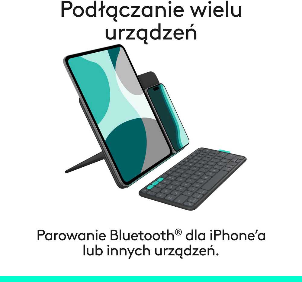 „Logitech Flip Folio“, skirtas „iPad Pro“ ir „Air 11“, grafito spalvos