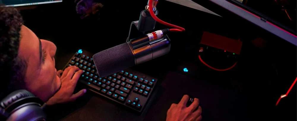 LOGITECH G Compass Premium Broadcast Boom Arm Juodas