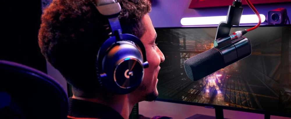 LOGITECH G Compass Premium Broadcast Boom Arm Juodas