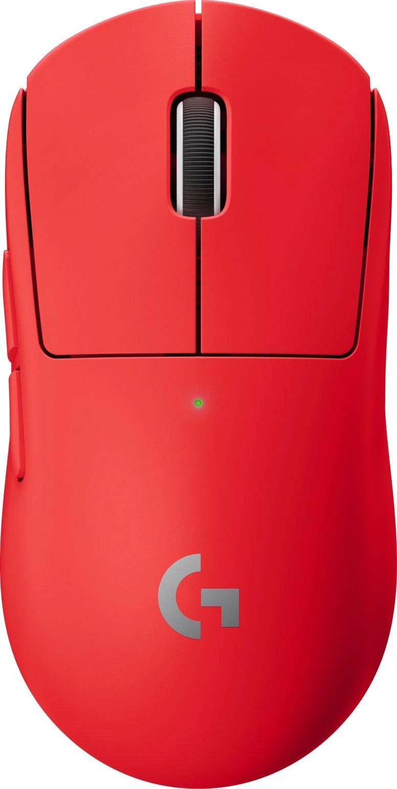 Belaidė žaidimų pelė Logitech G PRO X SUPERLIGHT, raudona aprašymas - Prekės nuotrauka