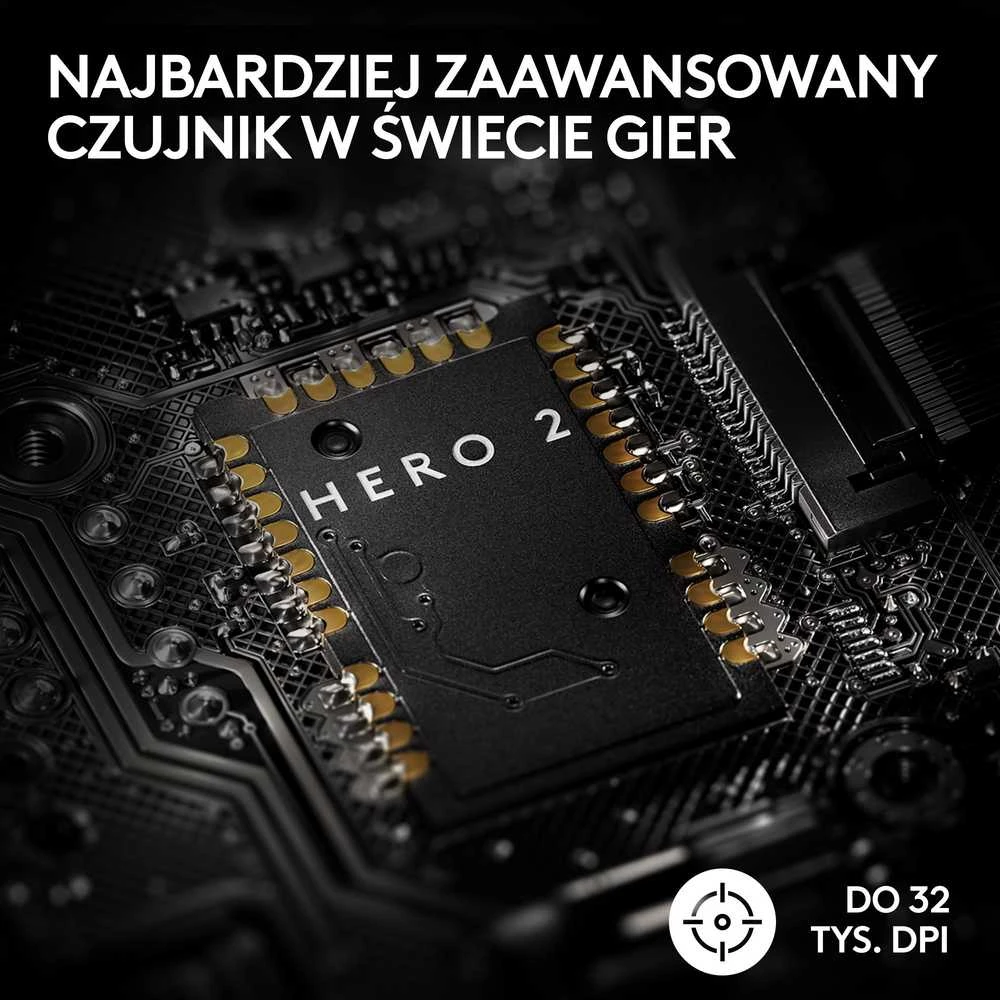 Pelė Logitech G Pro X 2 Superlight, Balta
