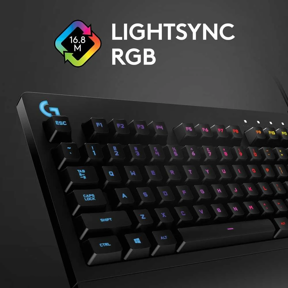 Žaidimų Klaviatūra Logitech G213 Prodigy RGB, US išdėstymas