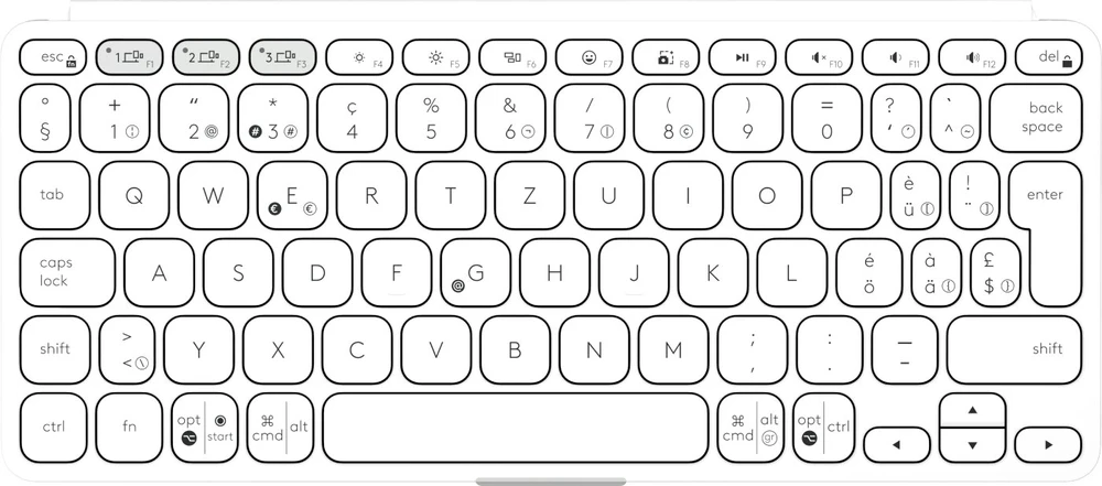 Klaviatūra Logitech KEYS-TO-GO 2