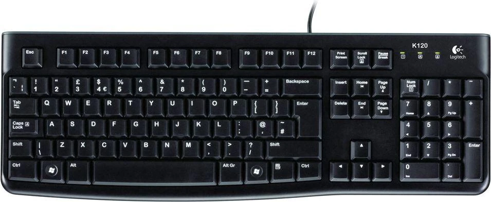 Logitech klaviatūra K120 su laidu, FR išdėstymas