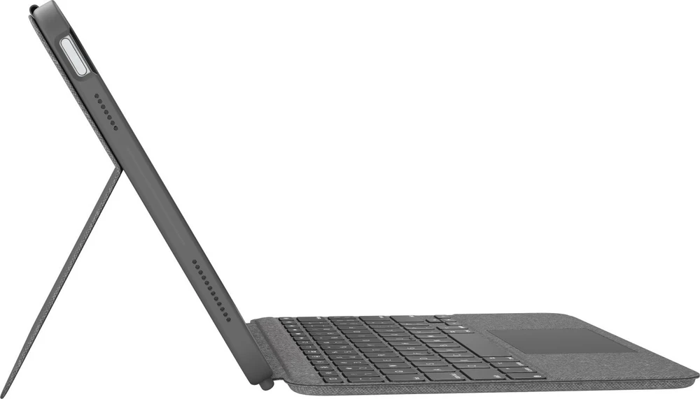 Logitech „COMBO TOUCH“ KIŠENINIS KIŠENINIS „IPAD“ (10 KARTOS) – „OXFORD Pilkas“ – DEU – CENTRAL