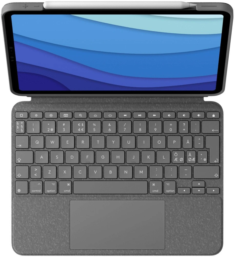 Klaviatūra ir pelė Kit Logitech Combo Touch iPad Pro 11in 1-3G