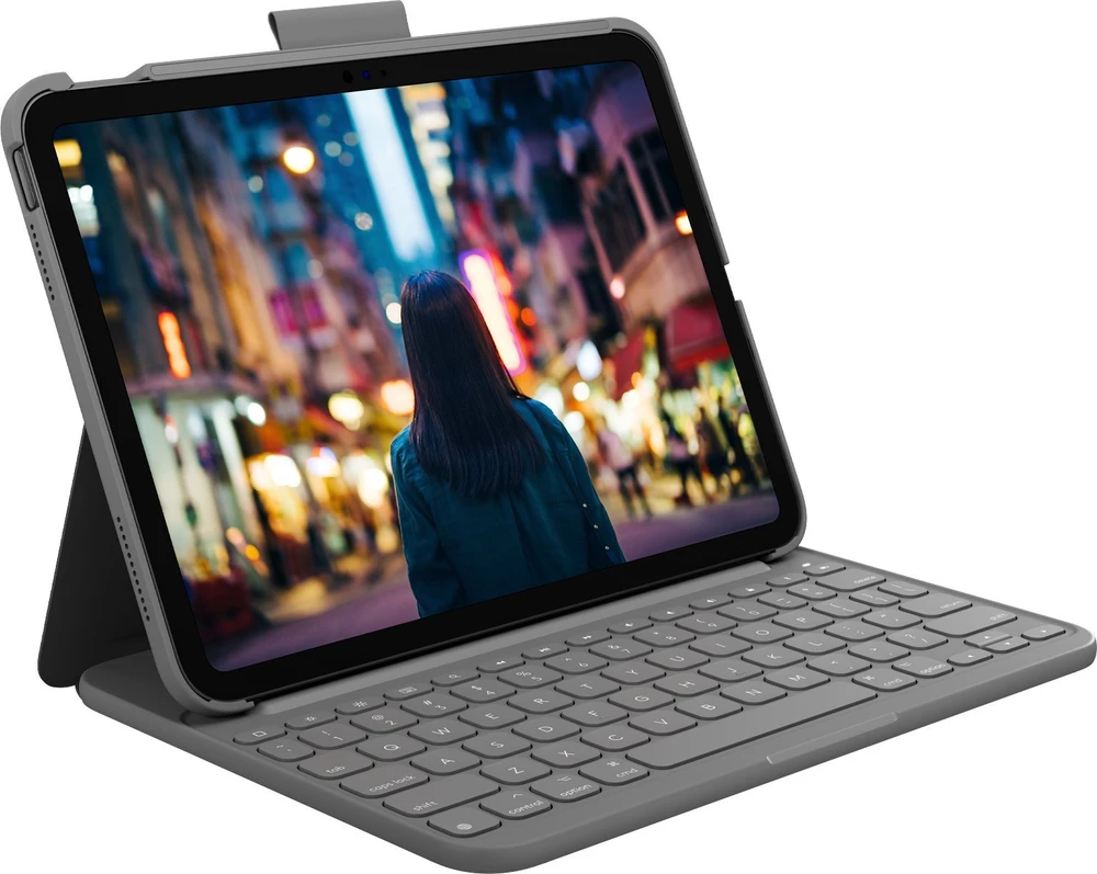 Logitech SLIM FOLIO FOR IPAD (10TH GEN) - Pilkas - CH - CENTRAL