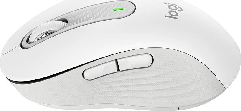 LOGITECH Signature M650 verslui Pelė wireless Bluetooth 2.4 GHz Bolt USB receiver off-baltas