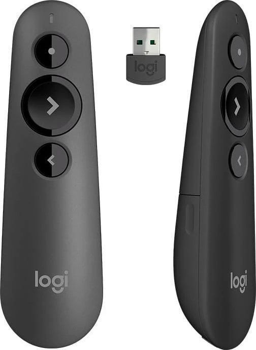 LOGITECH R500s Bluetooth pristatymo nuotolinio valdymo pultas – GRAFITAS