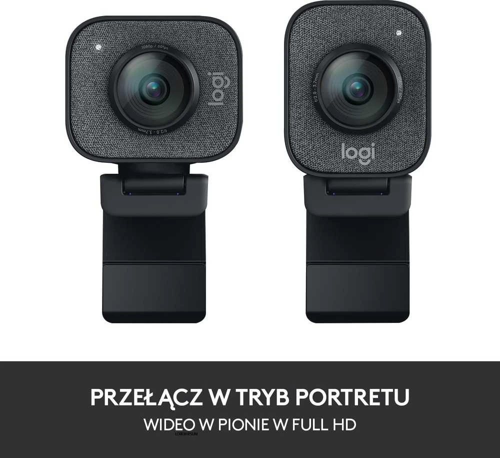 Internetinė kamera Logitech StreamCam FHD 1920 x 1080 pikseliai USB 3.2 Gen 1 (3.1 Gen 1) Juoda