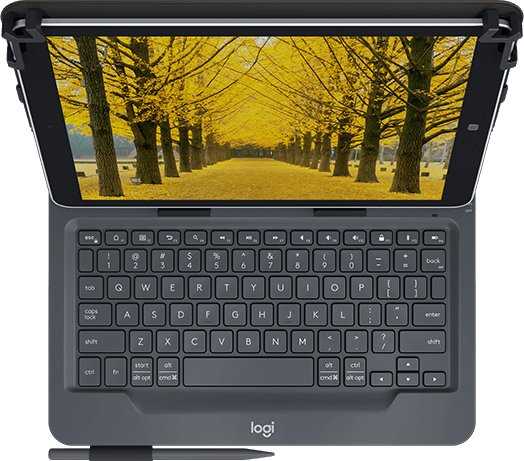 Logitech UNIVERSALUS FOLIO / INTEGRUOTAS KLAVIATŪRA - 9-10 COLIŲ PLANŠETINIAI KOMPIUTERIAI ITALIJOS - MEDITER