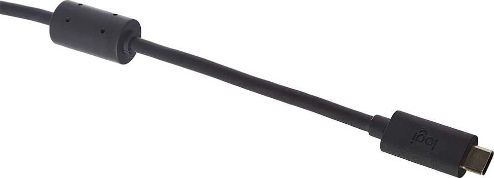„Logitech“ USB-A – USB-C USB kabelis 5 m juodas (993-001391)