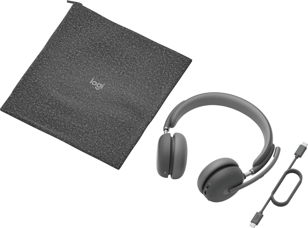 Logitech Zone 2 ausinės su dėklu ir laidu