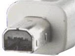 Logo USB kabelis (2.0), USB A M - 14-pin M, 1.8m, juoda, blister, FUJI, EOL