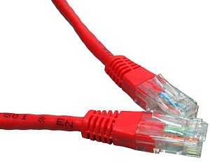 LOGON LOGON FTP Cat5e 3m Netzwerkkabel Rot (TCR55SS030R)