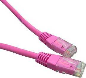 LOGON LOGON FTP Cat5e 3m kabelis sieciowy Rožinė