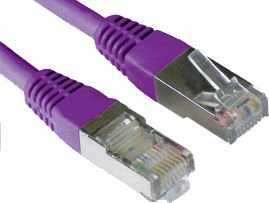 LOGON LOGON SSTP Cat6a kabelis sieciowy Violetinis 5 m