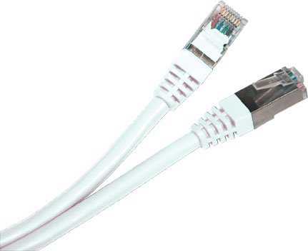 LOGON LOGON SSTP Cat6a tinklo kabelis Baltas 2 m