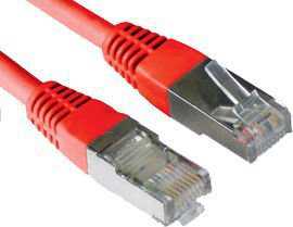 LOGON LOGON SSTP Cat6a kabelis sieciowy Raudona 10 m