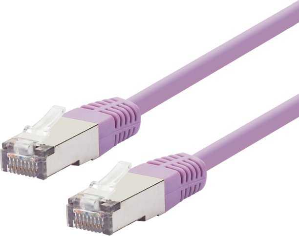 LOGON LOGON TCR55SS075P kabelis sieciowy Violetinis 7,5 m Cat5e F/UTP (FTP)