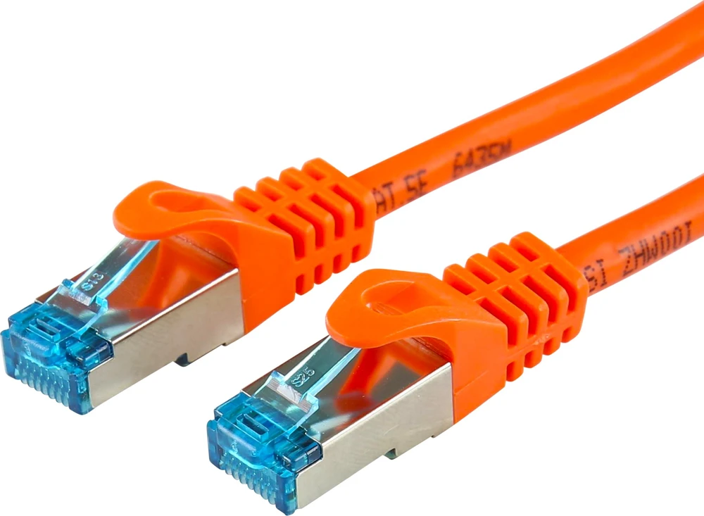 LOGON LOGON TCR55SS100O kabelis sieciowy Oranžinė 10 m Cat5e SF/UTP (S-FTP)